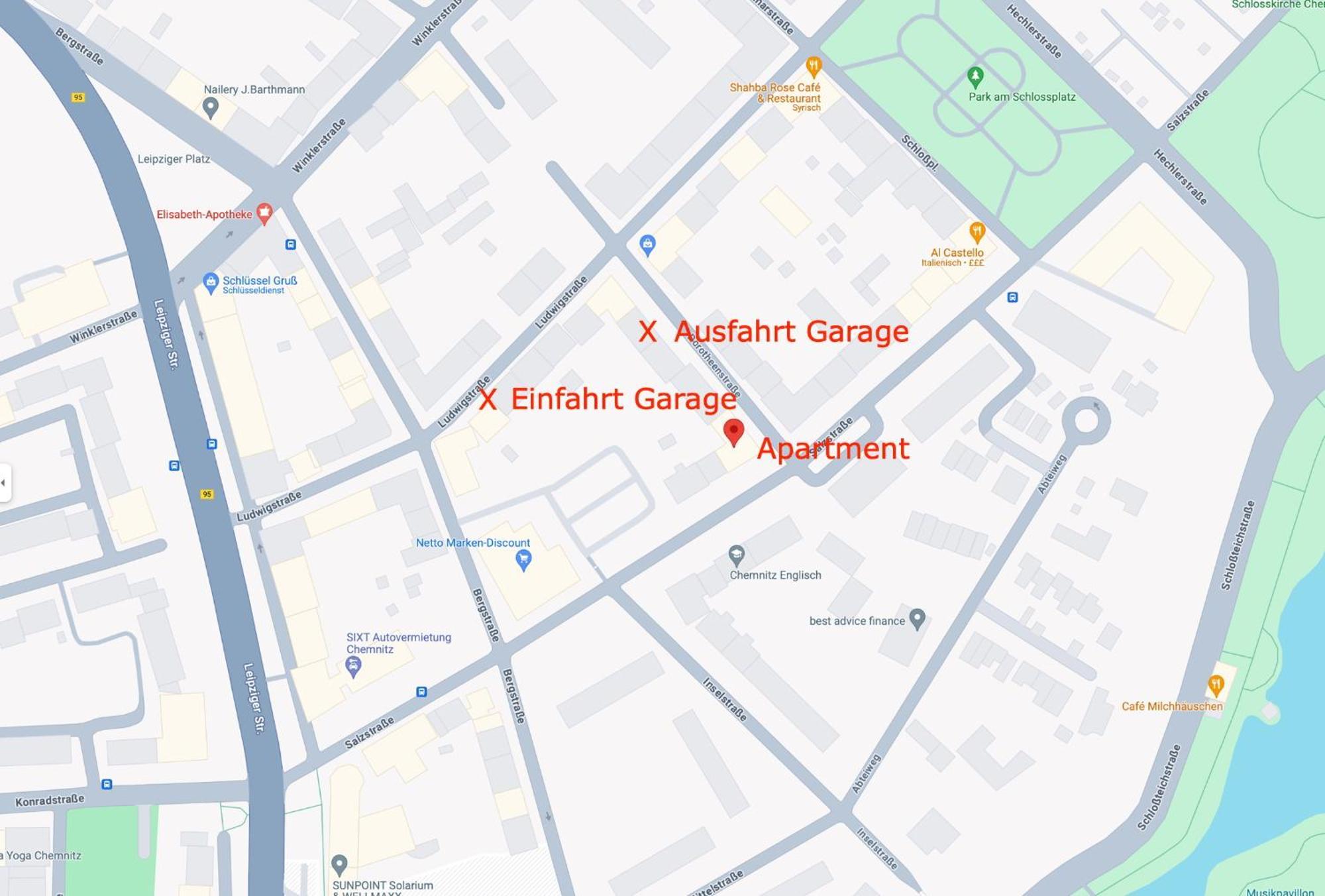 Apartment Edler Wohnraum Schlossteich-suite 3 Sz Mit Zwei Balkonen, Kaffeevollautomat, Kamin, Klima, Lift & Zwei Parkplaetzen *